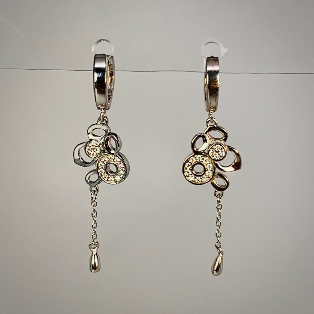 925 Sterling Silver Huggies Tears